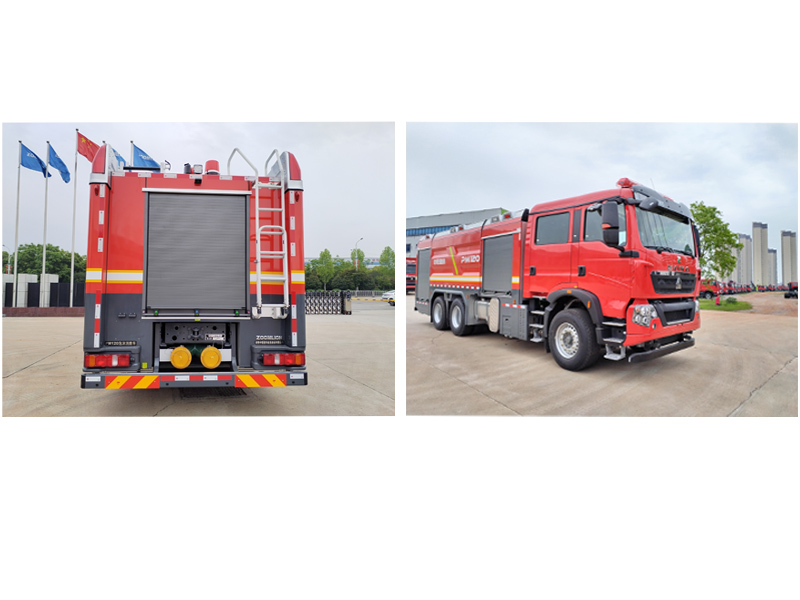 中聯(lián)牌ZLF5281GXFPM120泡沫消防車(chē)公告圖片