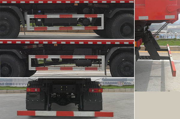 DFH3250B1 东风牌271马力前四后四(小三轴)柴油6.5米国六自卸汽车图片