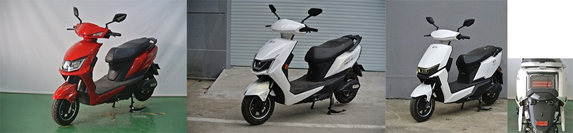 KY800DQT-16 庆雅牌纯电动前盘式后鼓式电动两轮轻便摩托车图片