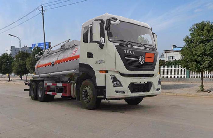 醒狮牌SLS5260GFWD6腐蚀性物品罐式运输车