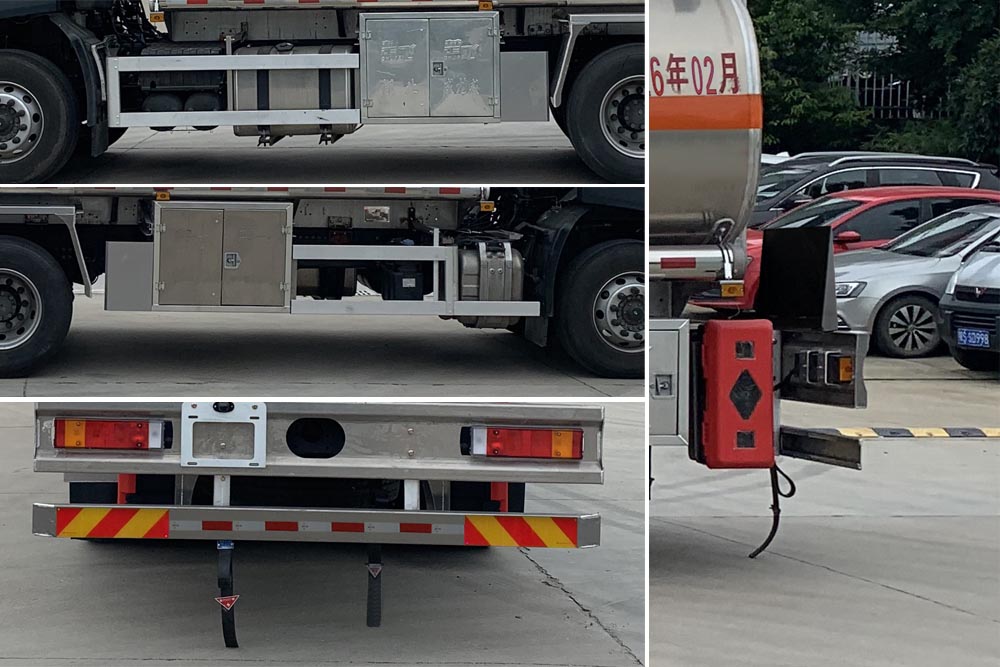 楚飞牌CLQ5261GYY6DA铝合金运油车公告图片