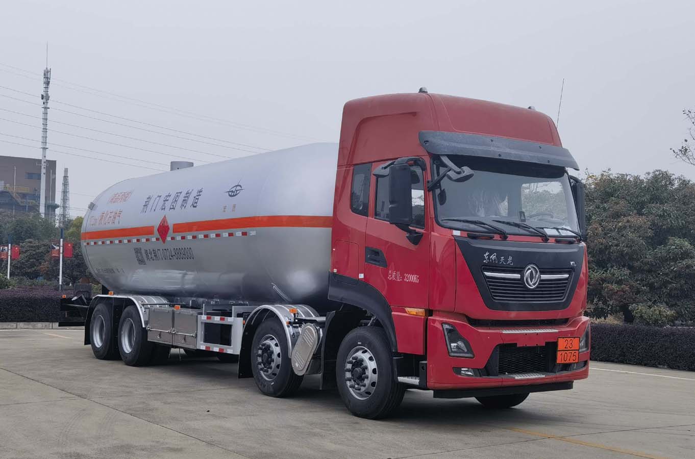 宏图牌HT5320GYQ3D液化气体运输车