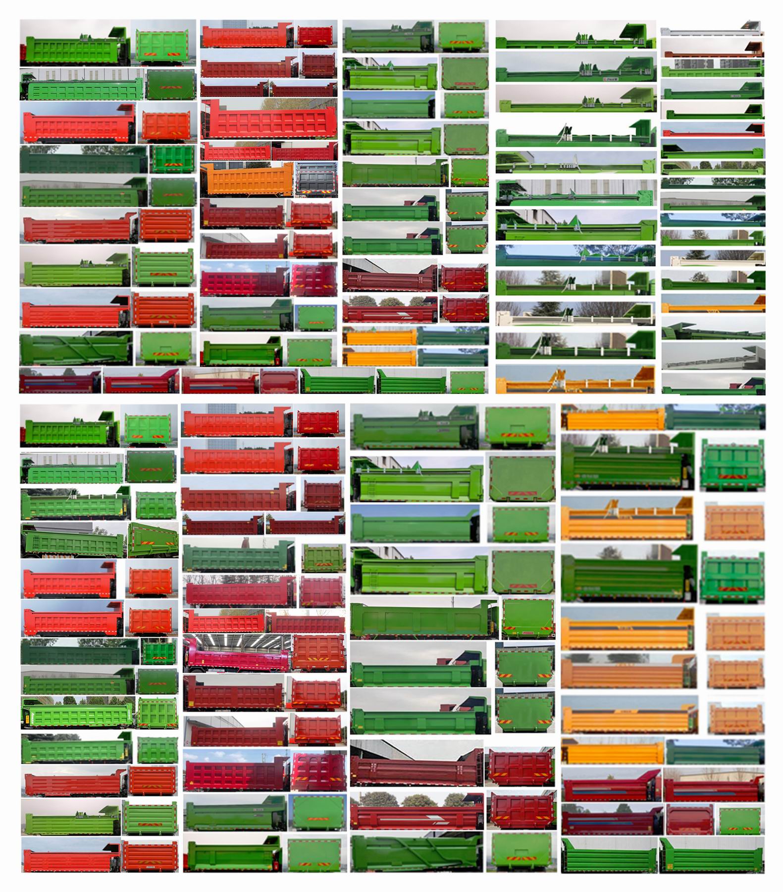 豪沃牌ZZ5317ZLJV466GF1L自卸式垃圾車公告圖片