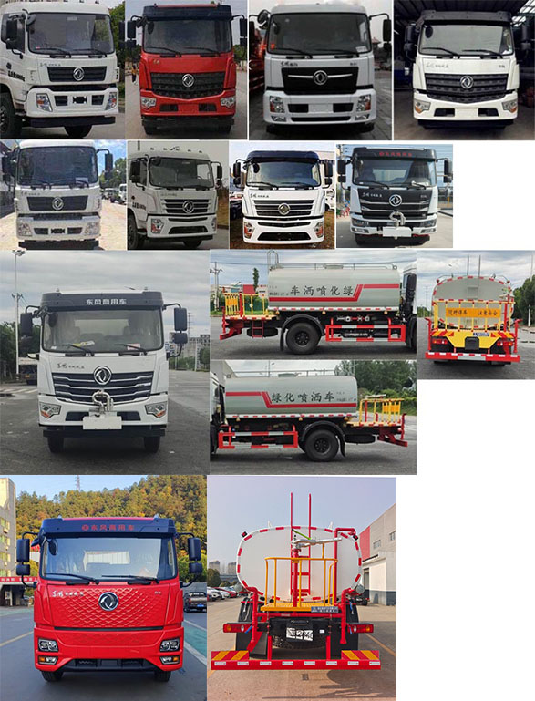 瑞力星牌RLQ5163GPSD6綠化噴灑車公告圖片