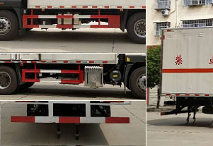 程力威牌CLW5181XRYB6易燃液體廂式運輸車公告圖片