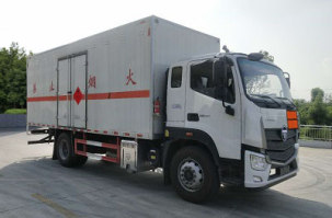 易燃气体厢式运输车