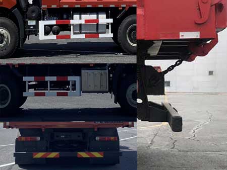 CA3250P66K25L3T1E6 解放牌564马力后双桥,后八轮柴油7米国六平头柴油自卸汽车图片