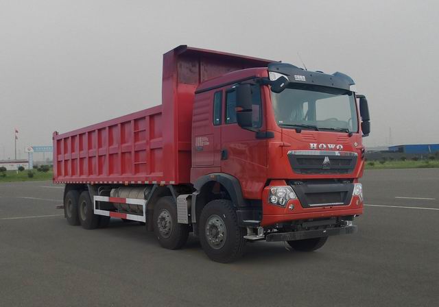 豪沃牌ZZ5317ZLJV446GF1L自卸式垃圾车