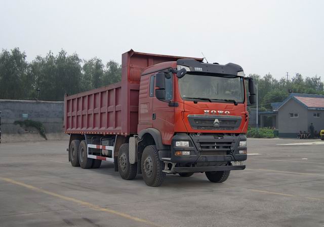 豪沃牌ZZ5317ZLJV406GF1自卸式垃圾车