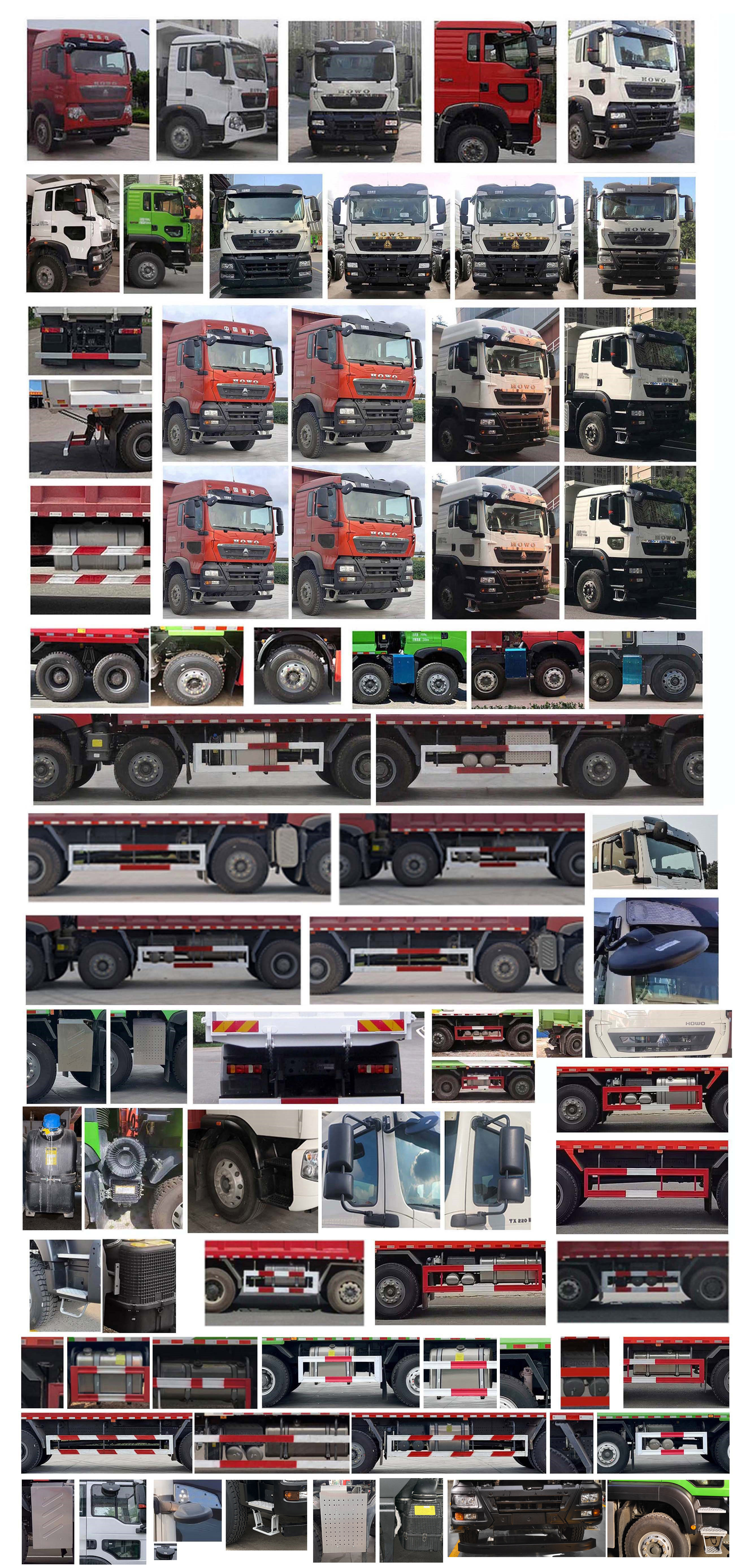 ZZ3317V326GF1B 豪沃牌350马力前四后八柴油6.8米国六自卸汽车图片