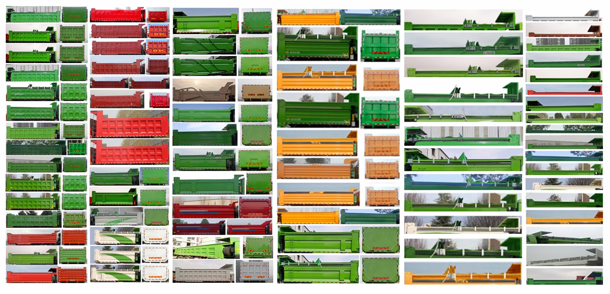 豪沃牌ZZ5317ZLJV356GF1B自卸式垃圾車公告圖片