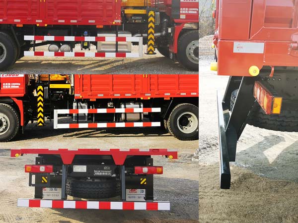 駿通牌JF5180JSQSX08隨車起重運(yùn)輸車公告圖片