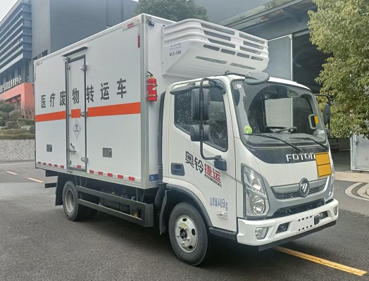 医疗废物转运车图片