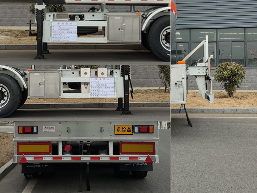 永强牌YQ9407GRYCY2易燃液体罐式运输半挂车公告图片