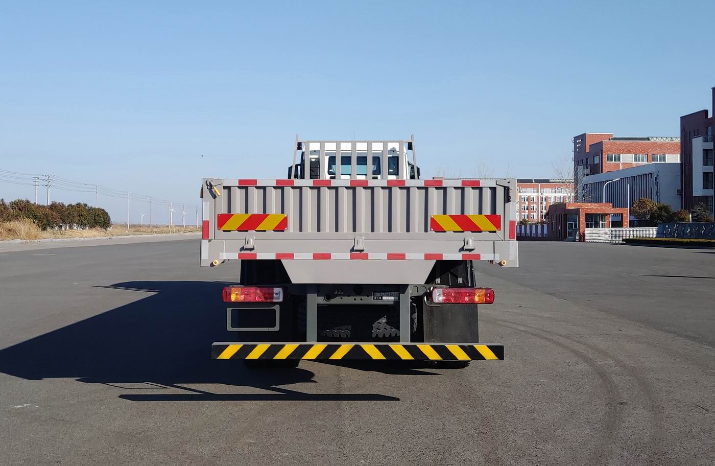ZZ1317N466GF1H 豪沃牌350马力前四后八柴油9.8米国六载货汽车图片