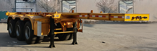福运马牌9米35.5吨3轴集装箱运输半挂车(LWG9400TJZ20)
