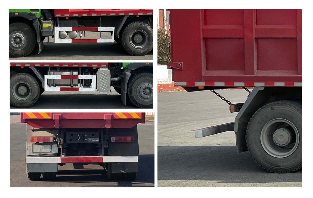 豪沃牌ZZ5257ZLJW384HF1自卸式垃圾車公告圖片