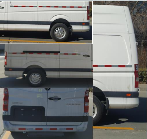 福田牌BJ5048XXY-C5廂式運(yùn)輸車公告圖片