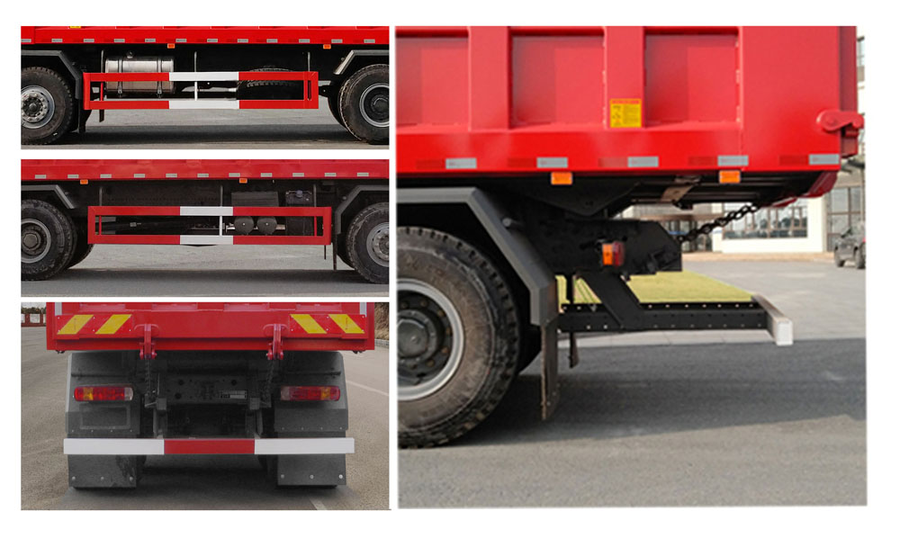 豪沃牌ZZ5317ZLJW506HF1自卸式垃圾車公告圖片