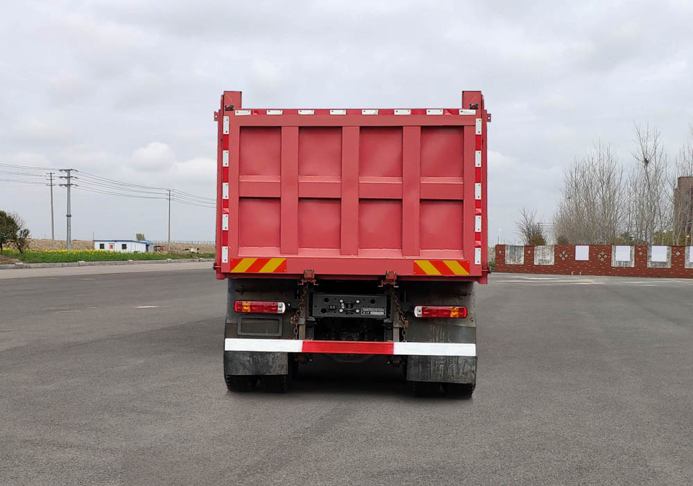 豪沃牌ZZ5257ZLJW434HF1自卸式垃圾車公告圖片