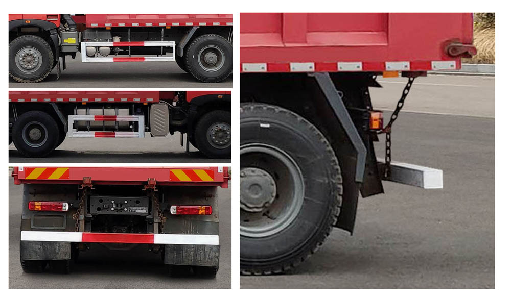 豪沃牌ZZ5257ZLJW434HF1自卸式垃圾車公告圖片