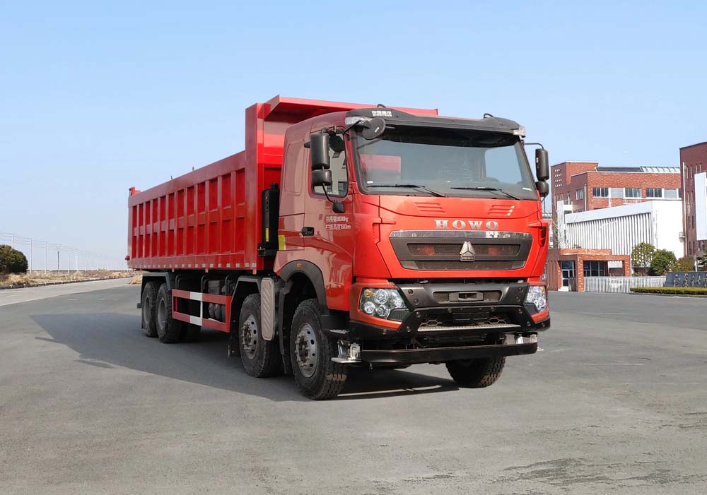 豪沃牌ZZ5317ZLJW466HF1自卸式垃圾车图片