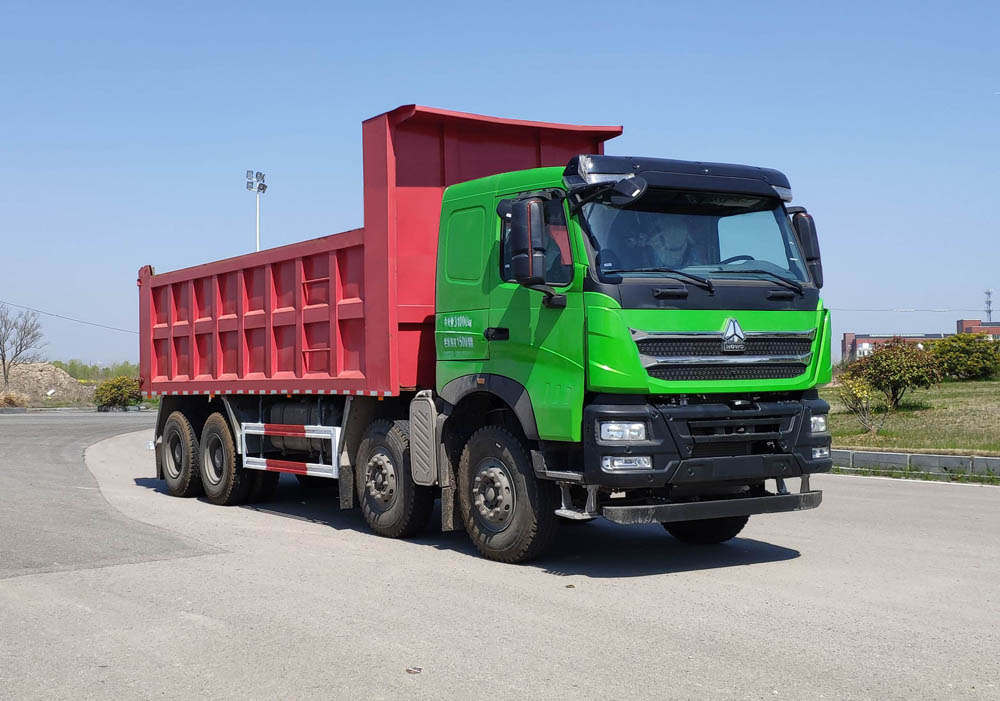 豪沃牌ZZ5317ZLJW386HF1自卸式垃圾车