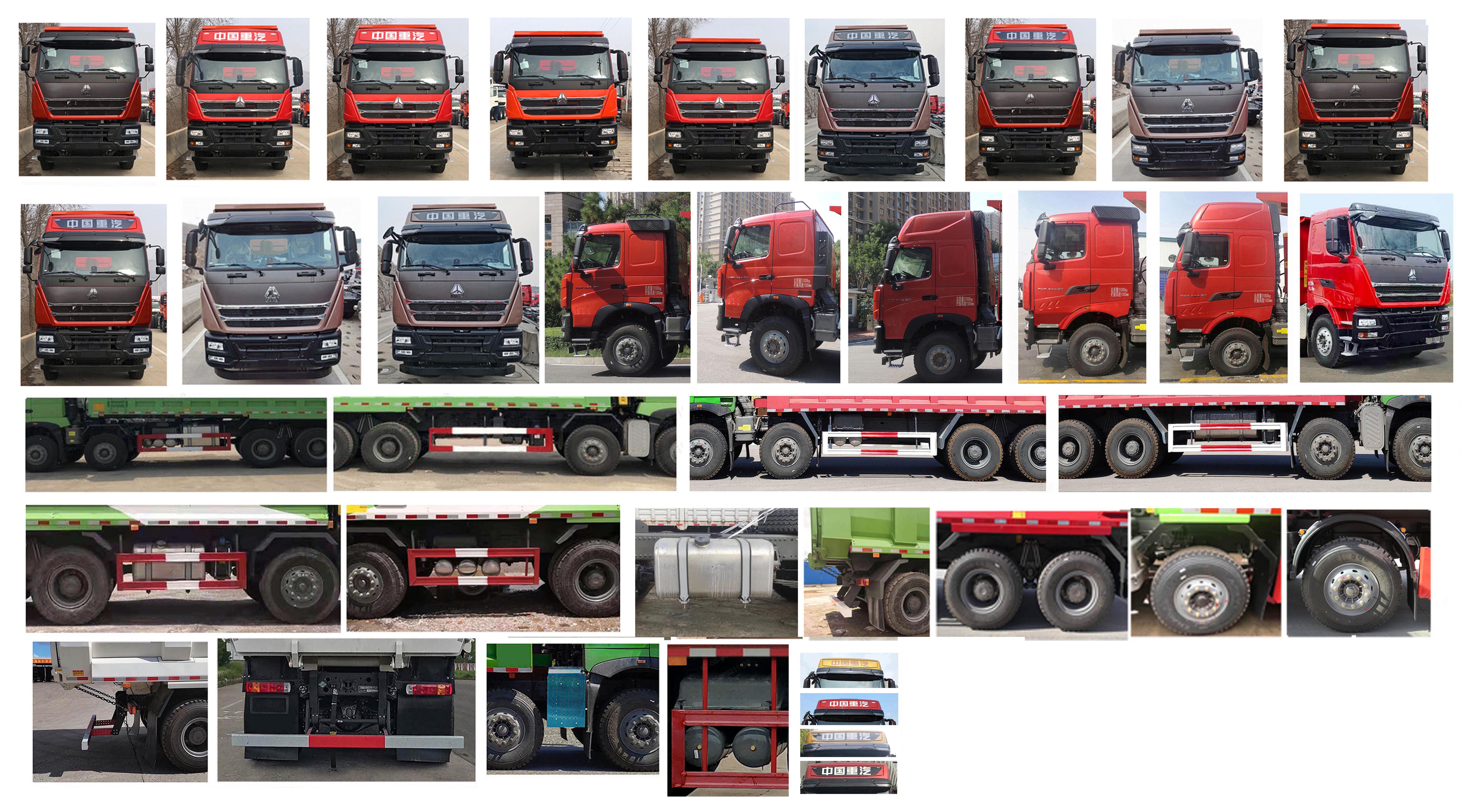 豪沃牌ZZ5317ZLJW386HF1自卸式垃圾車(chē)公告圖片