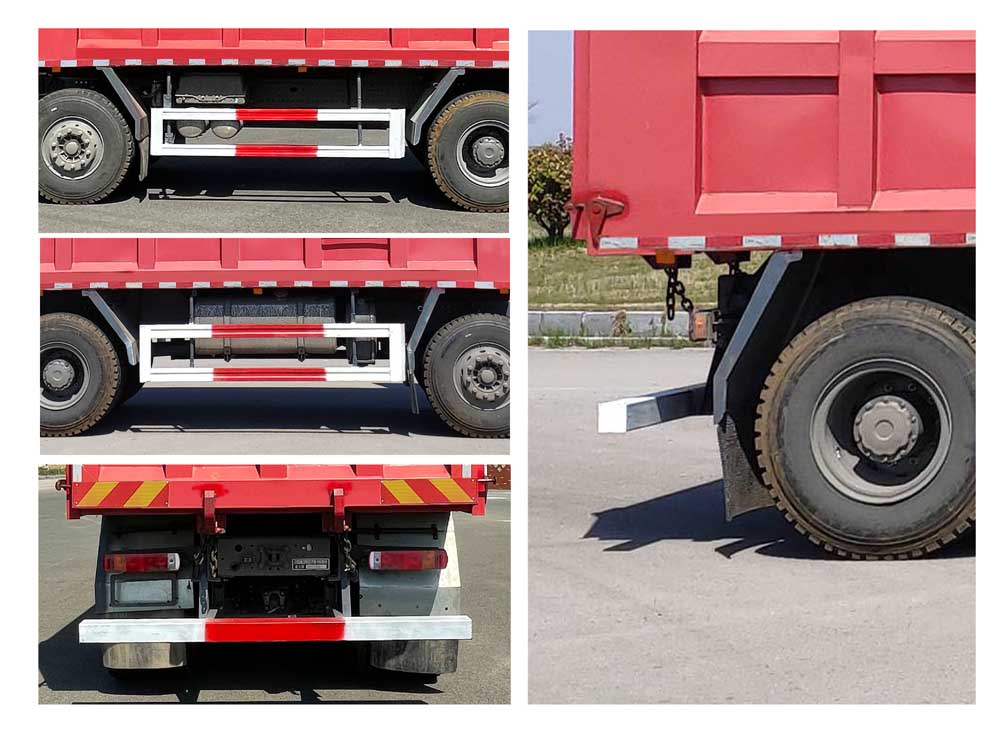 豪沃牌ZZ5317ZLJW386HF1自卸式垃圾車(chē)公告圖片