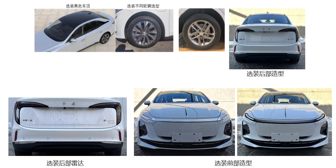 红旗牌CA7000H0SEV换电式纯电动轿车公告图片