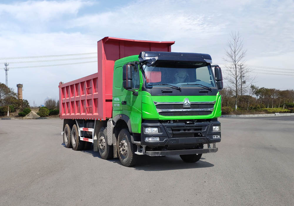 豪沃牌ZZ5317ZLJW306HF1自卸式垃圾车
