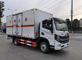 杂项危险物品厢式运输车