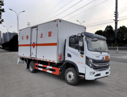 易燃气体厢式运输车