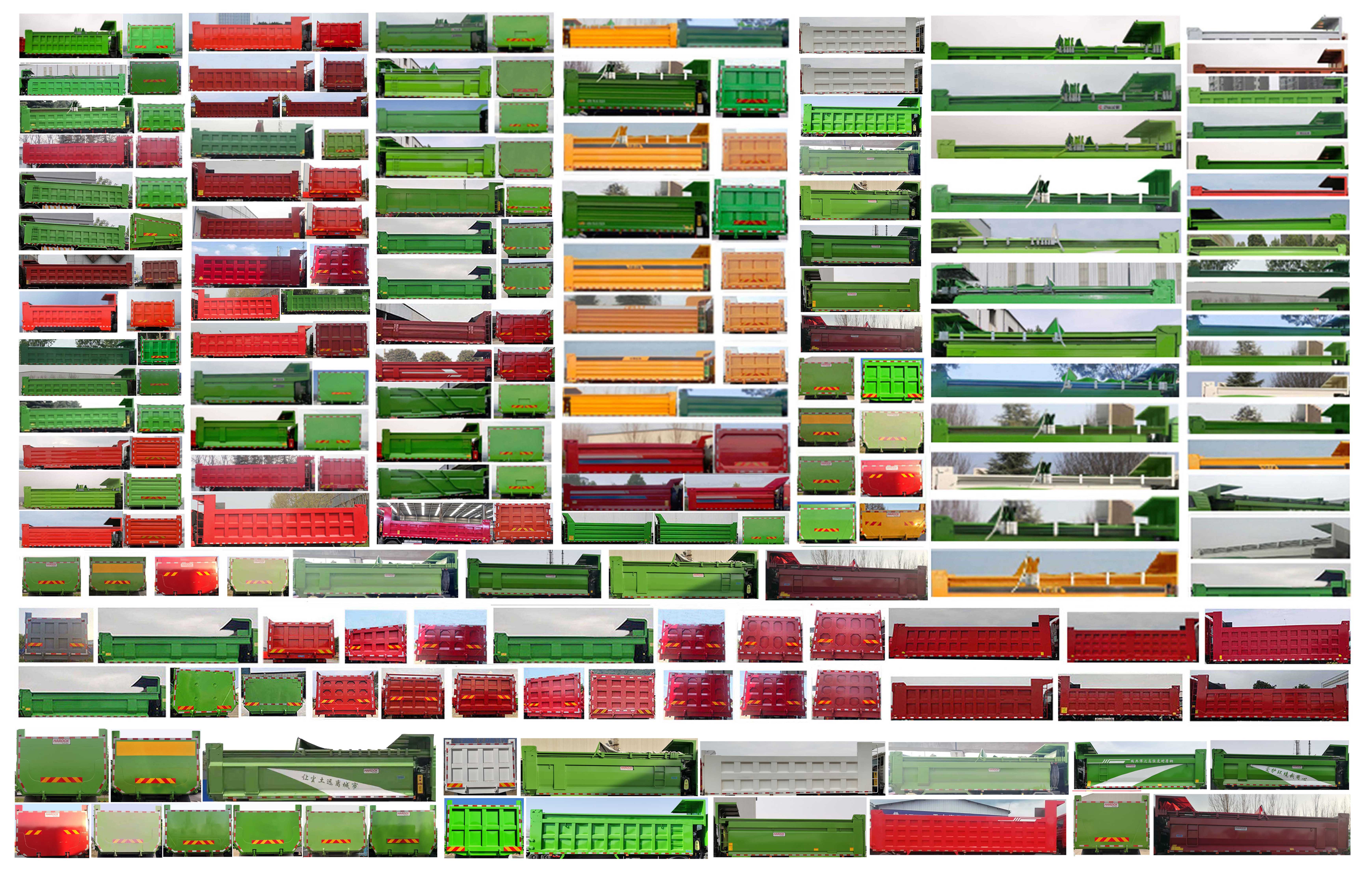 豪沃牌ZZ5317ZLJW426HF1自卸式垃圾車公告圖片