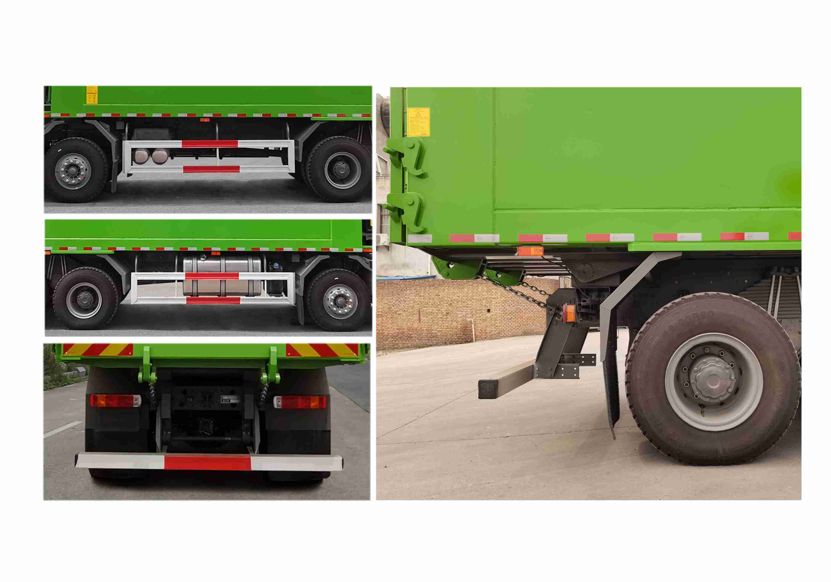 豪沃牌ZZ5317ZLJW426HF1自卸式垃圾車公告圖片