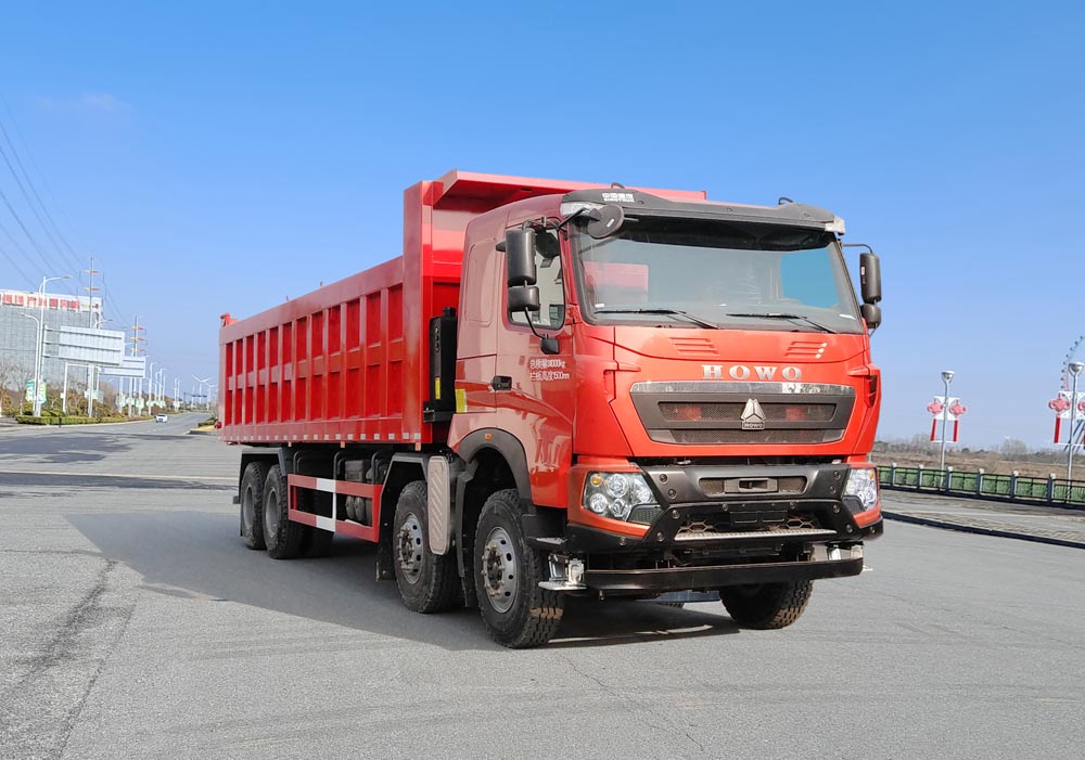 豪沃牌ZZ5317ZLJW486HF1自卸式垃圾车