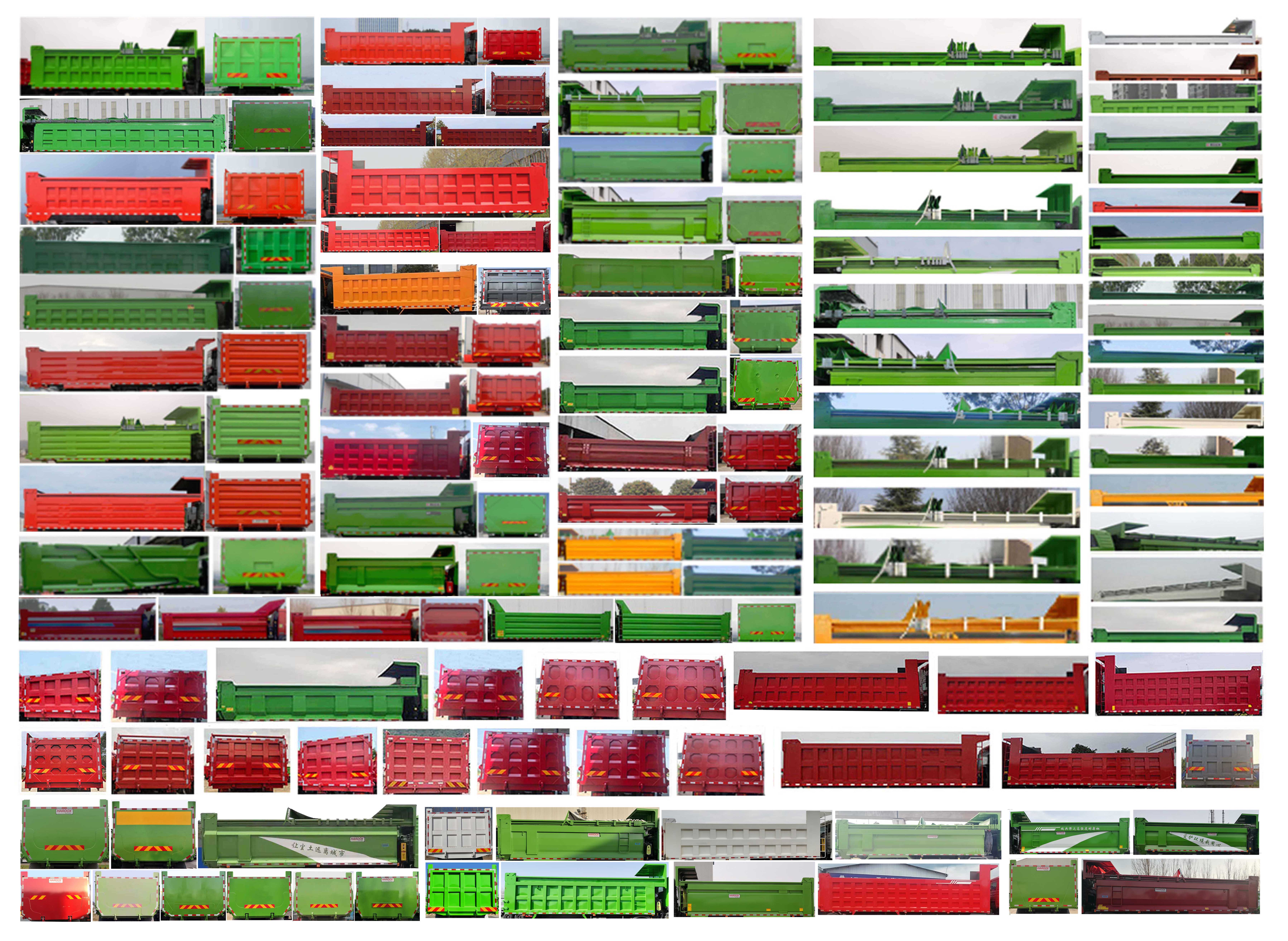 豪沃牌ZZ5317ZLJW486HF1自卸式垃圾車公告圖片