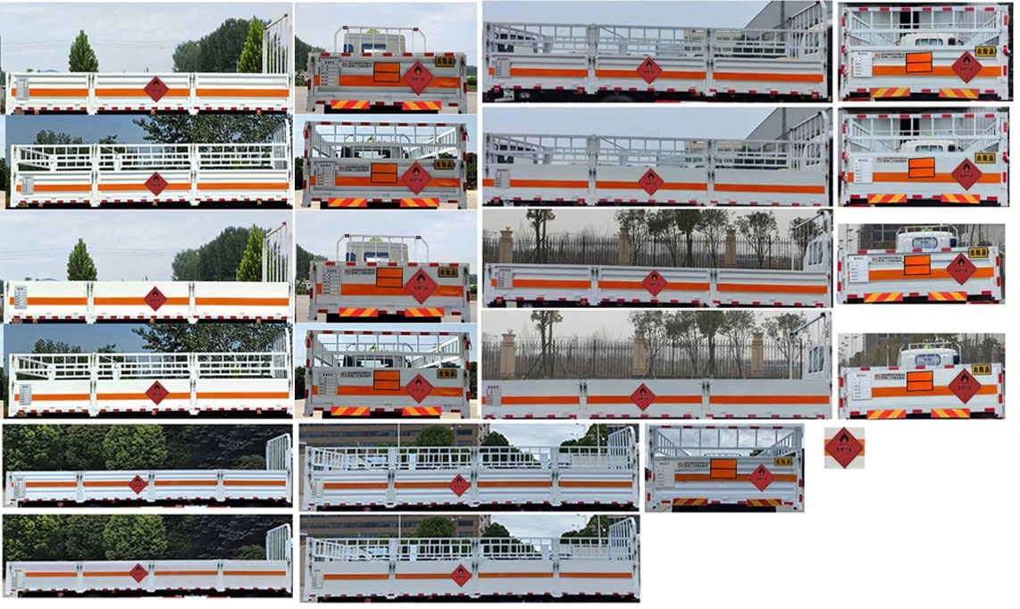 专威牌HTW5180TQPE6气瓶运输车公告图片