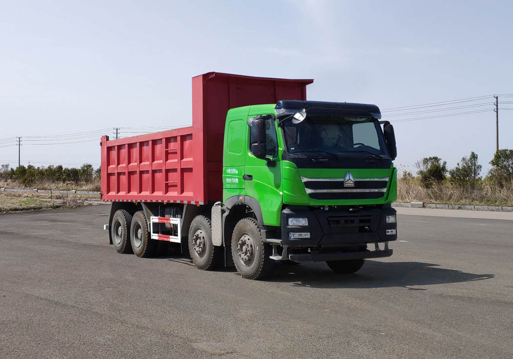 豪沃牌ZZ5317ZLJW326HF1自卸式垃圾车