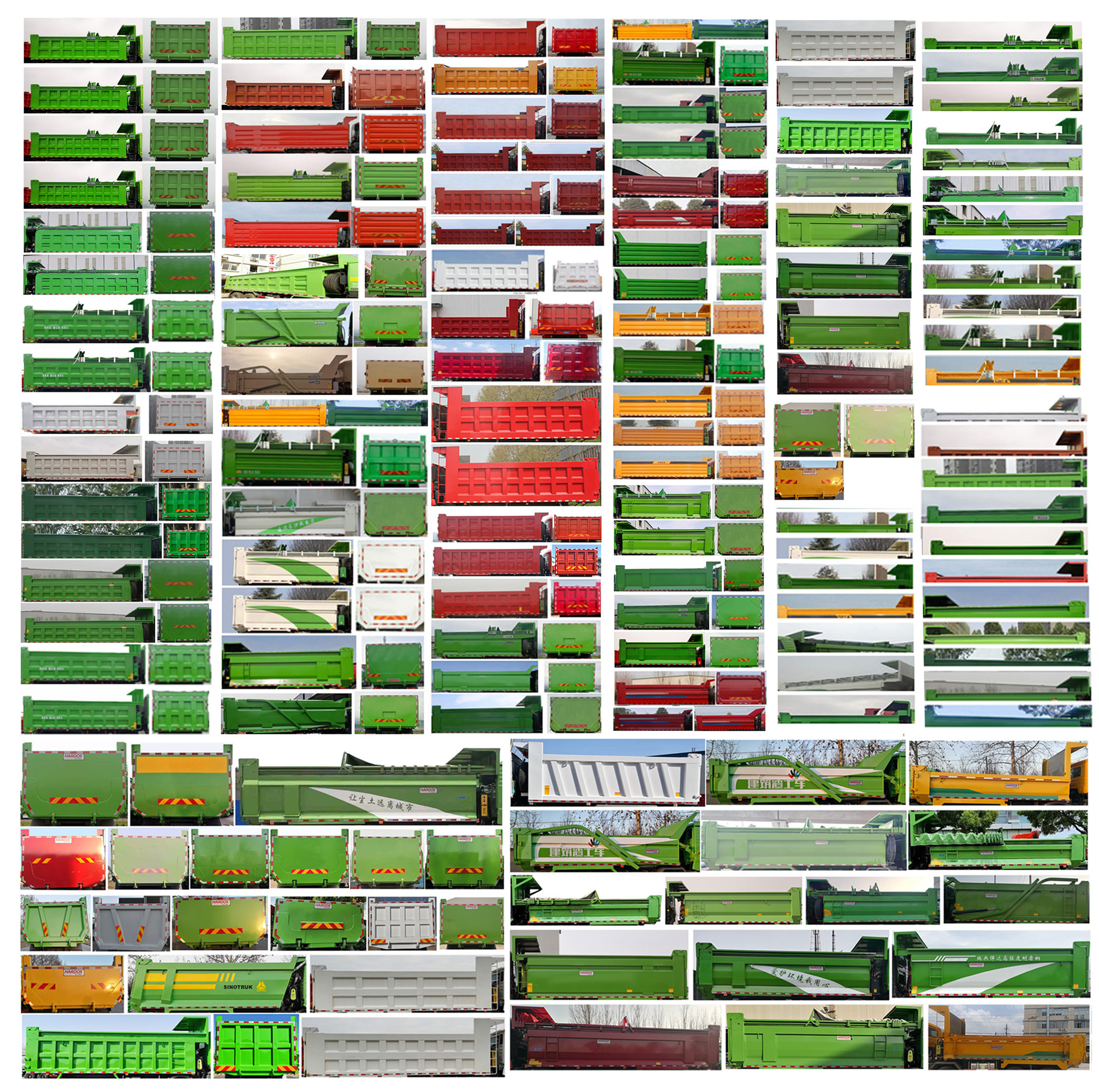 豪沃牌ZZ5317ZLJW326HF1自卸式垃圾車公告圖片