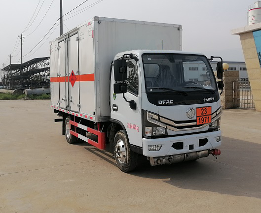 顺风智造牌SFZ5045XRQEQ6易燃气体厢式运输车