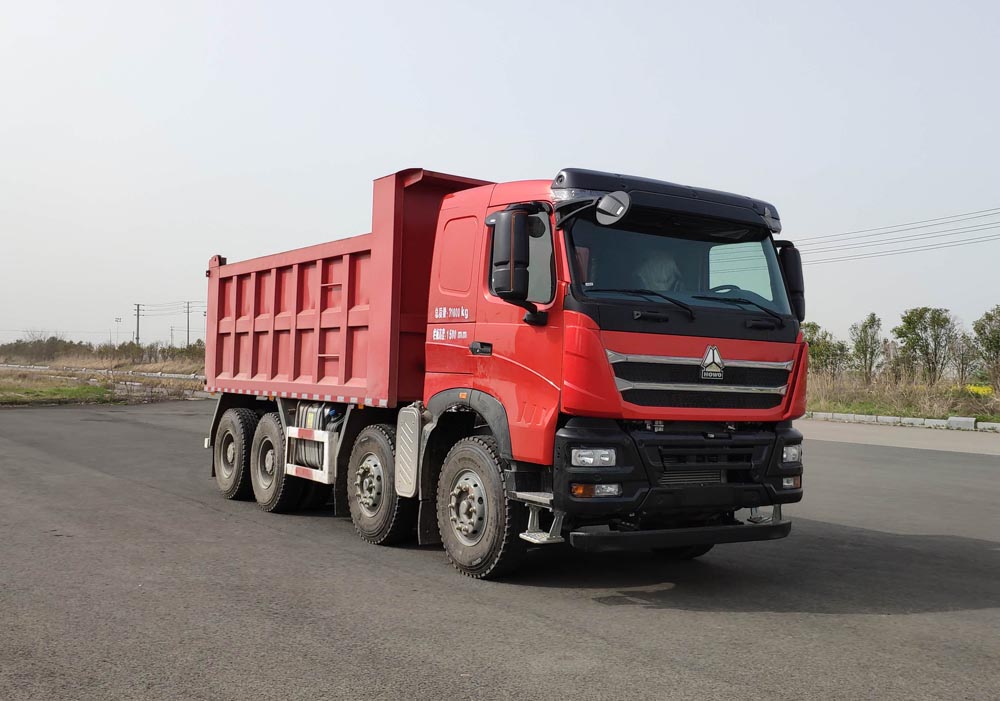 豪沃牌ZZ5317ZLJW276HF1自卸式垃圾车