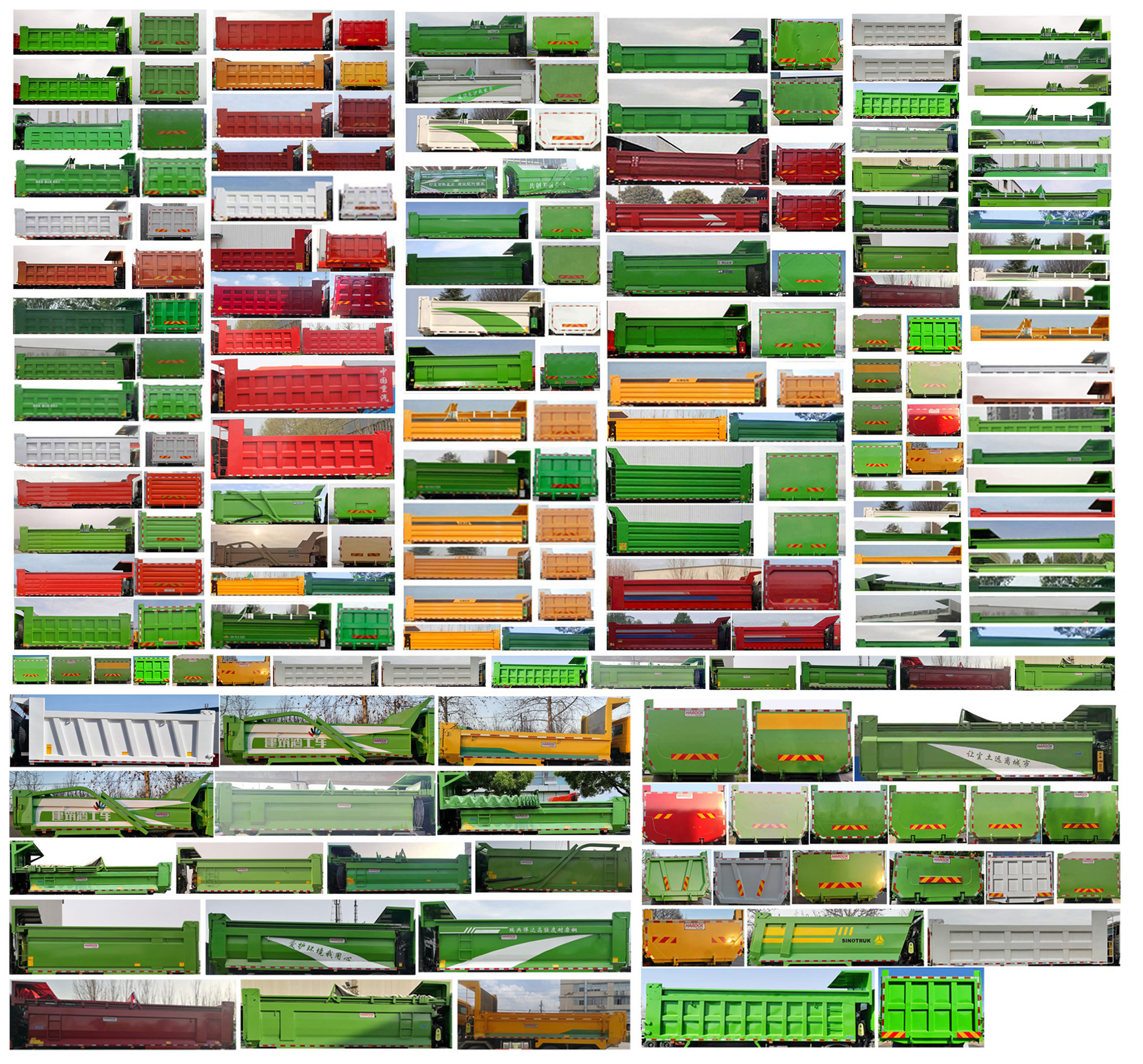 豪沃牌ZZ5317ZLJW276HF1自卸式垃圾車公告圖片