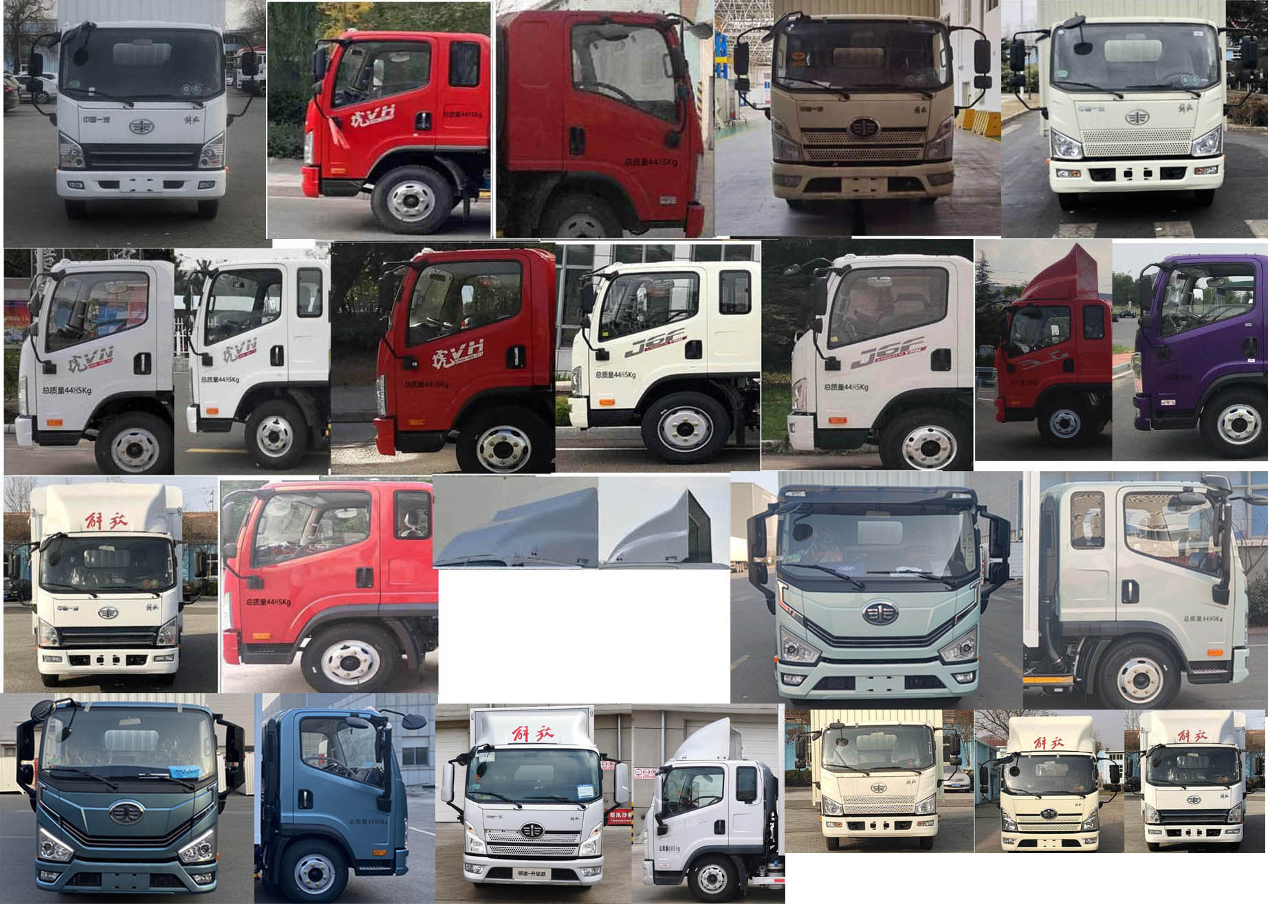 解放牌CA5040XXYP40K56L2E6A85廂式運(yùn)輸車公告圖片