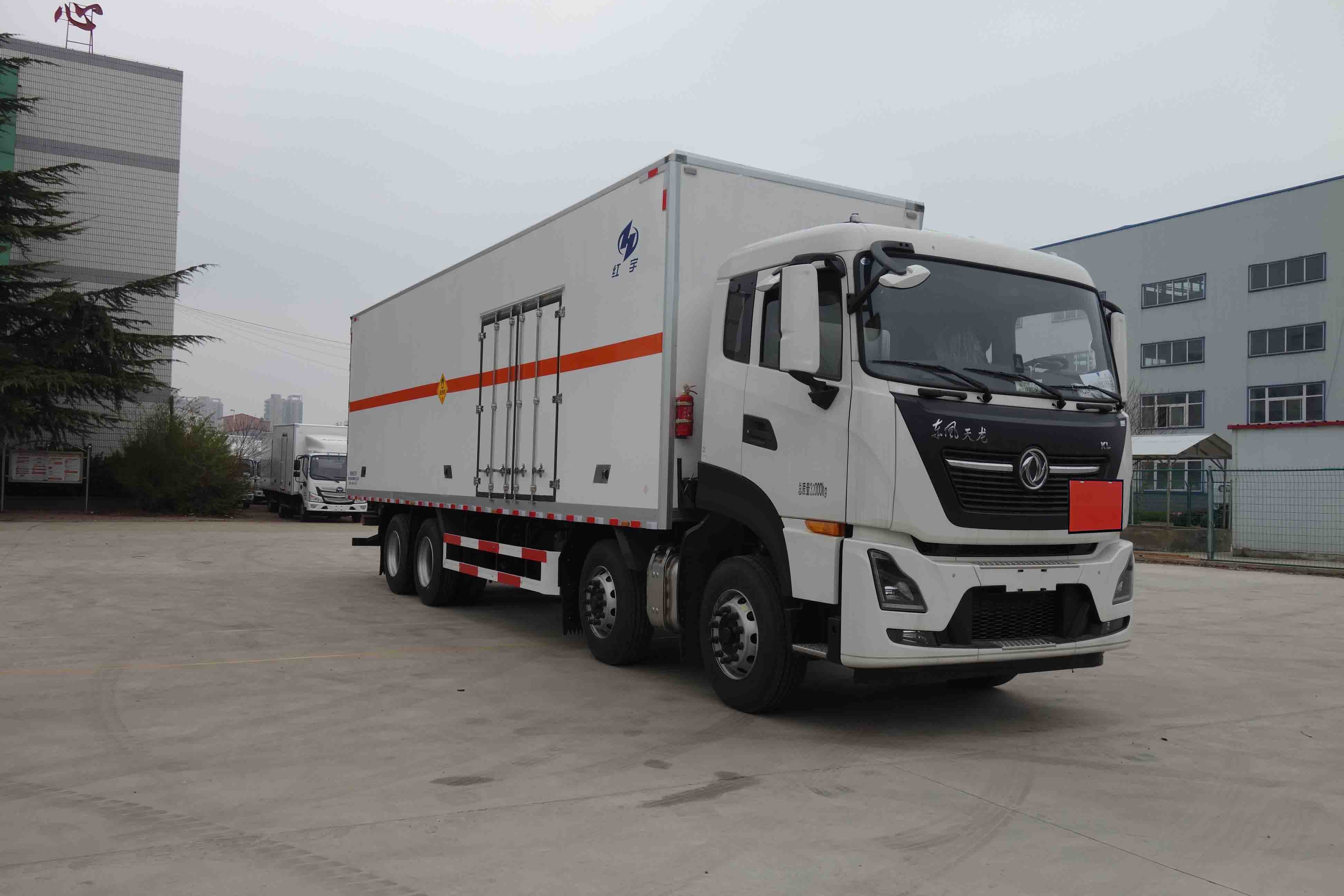 红宇牌HYJ5320XYW-DF氧化性物品厢式运输车公告图片