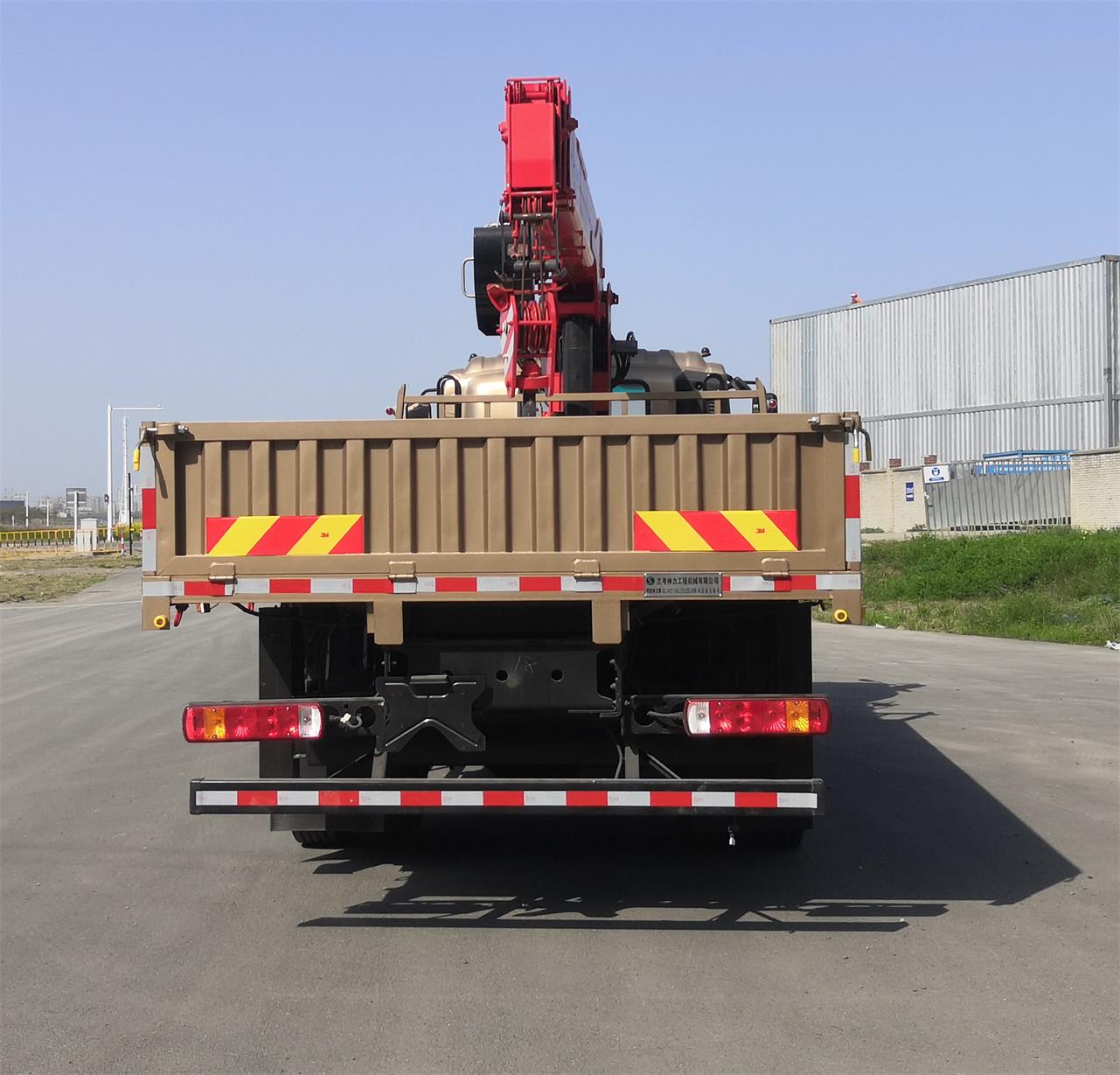 明健神力牌MJA5180JSQBJ6隨車起重運(yùn)輸車公告圖片