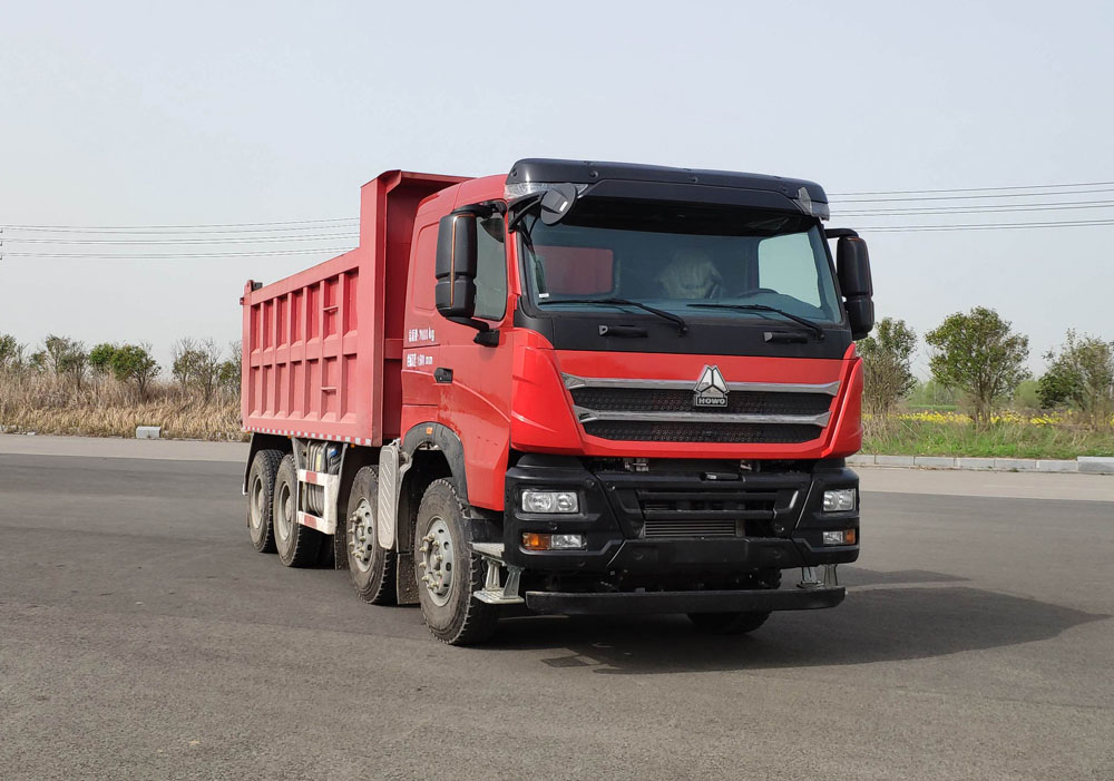 豪沃牌ZZ5317ZLJW256HF1自卸式垃圾车