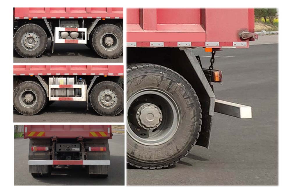 豪沃牌ZZ5317ZLJW256HF1自卸式垃圾車公告圖片