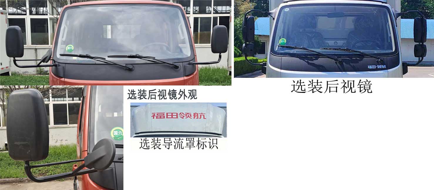 翼开启厢式车图片