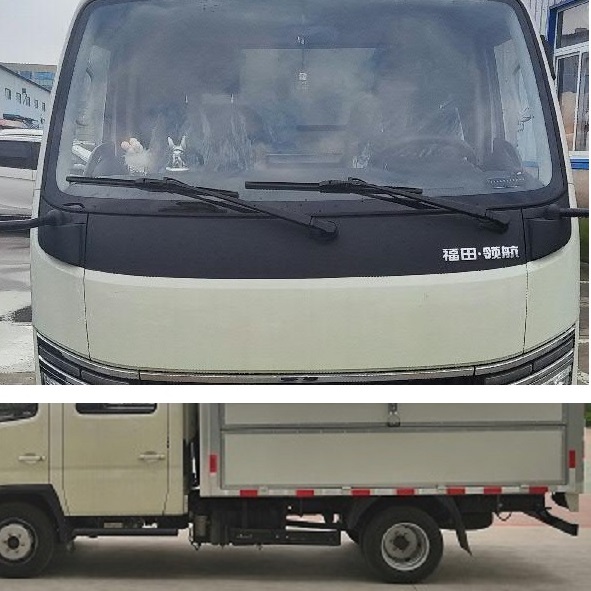 福田牌BJ5045XYK8ABA-21翼開(kāi)啟廂式車(chē)公告圖片